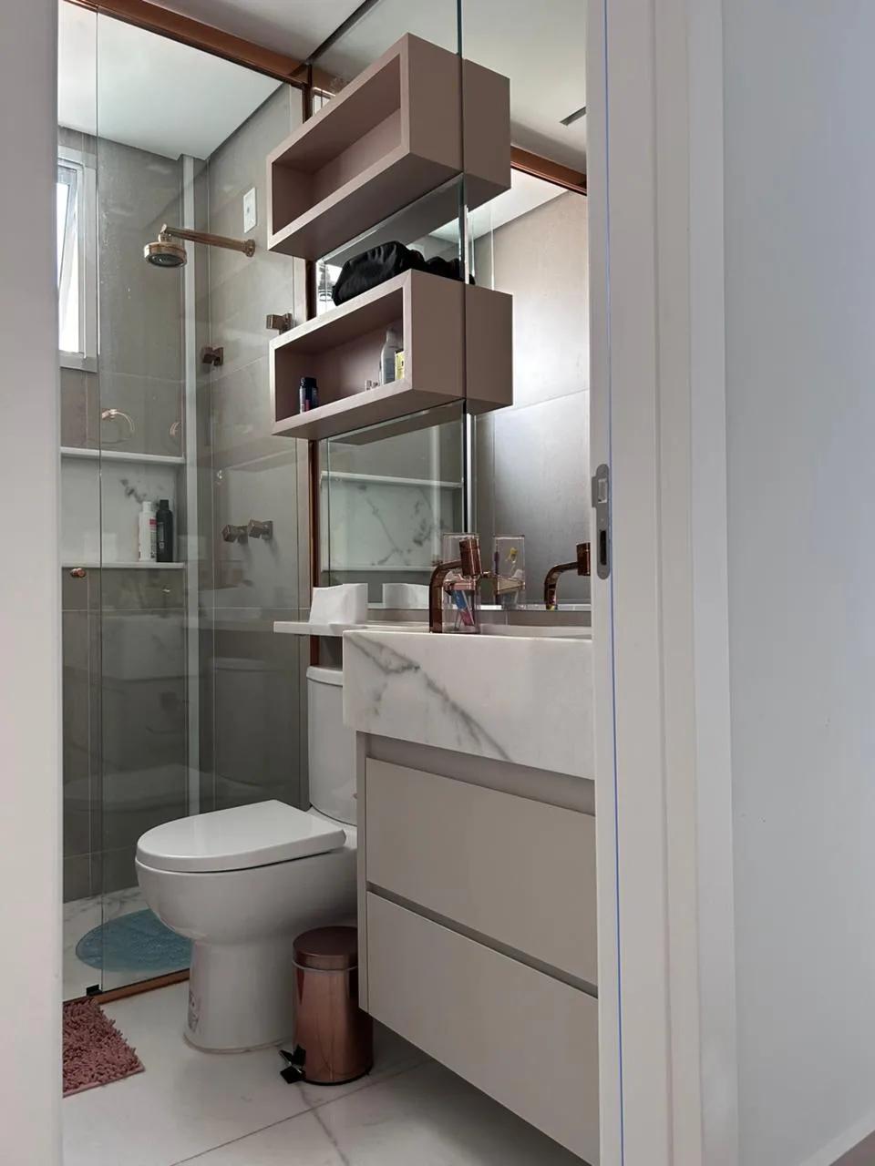 Banheiro planejado Uzai